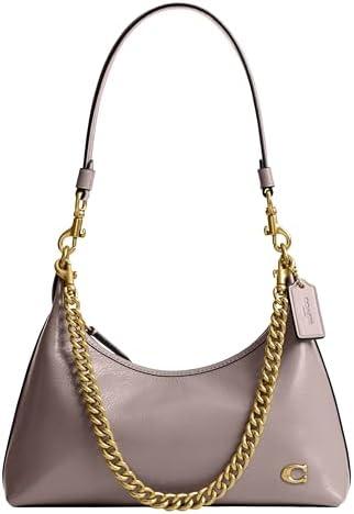COACH Glazed Leather Juliet Shoulder Bag 25