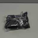 LIN PERFORMANCE 15-20 mmHg Medical Compression Stockings for Women and Men Thigh High Dot-Top Open Toe Socks for Varicose Vein Swollen legs Travel Flight Pregnant(Black, XL)