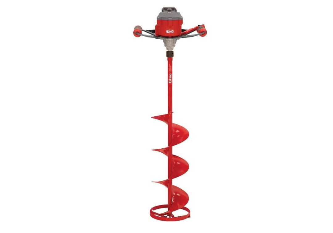 Eskimo E40, Electric Auger, 8-inch, Steel Bit, Red, 45750