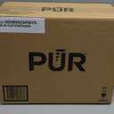 PUR 30-Cup Countertop Water Filter Dispenser, 1 Genuine PUR Filter, 2-in-1 Powerful Filtration, Lasts 2 Months or 40 Gallons, Dishwasher Safe, White/Blue (DS1800Z)