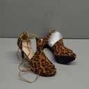 Womens Peep Toe Platform Heels Sexy Sandals Strappy Lace Up Tie Stilettos Dress Pumps Shoes, Size 9