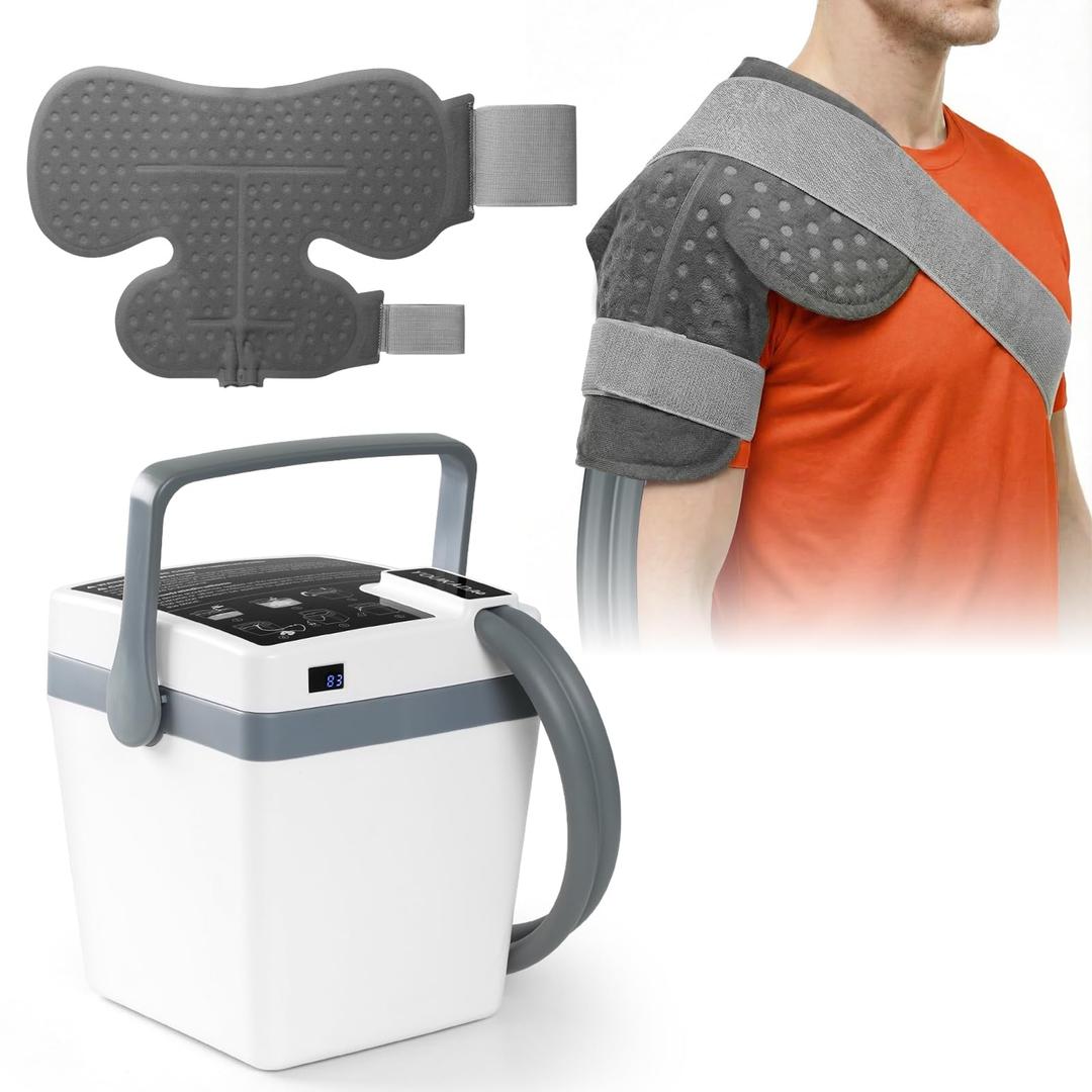 YOUKADA Cold Therapy Machine for Knee & Joint Injuries
Ice Compression System for ACL Surgery Recovery, Swelling Relief | Reusable, Portable Design for Athletes & Seniors