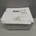 Liliful 48 Pcs Halloween Egg and Spoon Race Game Set Eyeball Spoon Race Game for Halloween Outdoor Fun Games Party Favor Supplies Indoor Activities(Blue, Orange, Red, Green)