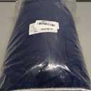 Joydeco Blue Velvet Curtains 90 inch Length 2 Panels Burg Set, Luxury Rod Pocket Thermal Insulated Window Blackout Curtain, Room Darkening Drapes for Living Dining Room Bedroom Privacy