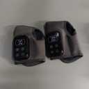 Foot Advanced Triple Method Massager, with 5 Vibration Modes and 6 Heat Levels, Suitable for Reduce Fatigue and Plantar Fasciitis, Travel & Home UseGrey 2pcs