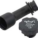 MOTOKU Engine Oil Filler Tube w/Gasket and Oil Filler Cap for Chevrolet Trailblazer Silverado Avalanche Suburban Cheyenne for GMC Yukon Sierra Envoy for Buick Rainier for Cadillac Escalade