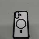 Miracase for iPhone 17 Case 6.3'', Full-Body Bumper Military Drop Protection Outdoor Phone case with Built-in Glass Screen &Camera Control,Easy Installation,No Gap,Compatible with MagSafe,Black