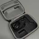 STARTRC PHOTO Osmo Nano Case, Protective Carrying Case for DJI Osmo Nano Accessories, Portable PU Leather Storage Bag for Travel Outdoor Vlogging