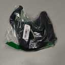 Breast Pillow  Soft 100% Cotton, Breast Pillow for Side Sleepers, Anti-Wrinkle Chest Support, Adjustable Strap, Breathable Fabric (Black)