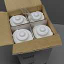 Aquasure Premier Series Complete 4-Stage Quick Twist Filter Replacement Cartridge Bundle Set AF-CP75 | Compatible with AS-PR75 4-Stage Under Sink Reverse Osmosis RO Water Filtration System