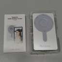 XJUGEZ Phone Vlog Selfie Monitor Screen for iPhone, Back Camera Monitor Screen with Remote Control, 2500mAh Battery, Strong Magnetic Vlog Camera 4K for YouTube, Live Stream, TikTok-No Delay