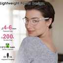 AI Glasses for Women, Bluetooth Glasses with 164 Languages Real-Time Translation, Color-Changing Lenses, Lightweight Thin Temples Free App, Stylish Wearable Tech Glass for Travel & Everyday Wear