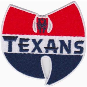 2 x Texans Football Sport Logo Patches. Texans Team Lovers