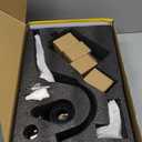 DASAN Antique Shower Faucet Sets Complete Rain Shower System in Wall with Body Shower Spray Jets, Brushed Nickel Shower Fixtures with Rainfall Overhead Shower, Handheld, Shower Valve &Trim, AT249C-BN