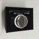 SUPLINK Metal Case and Band Compatible with Samsung Galaxy Watch 5 Pro Band 45mm, Rugged Stainless Steel Protective Case Bands for Samsung 5 pro Watch Men, Silver/Gold