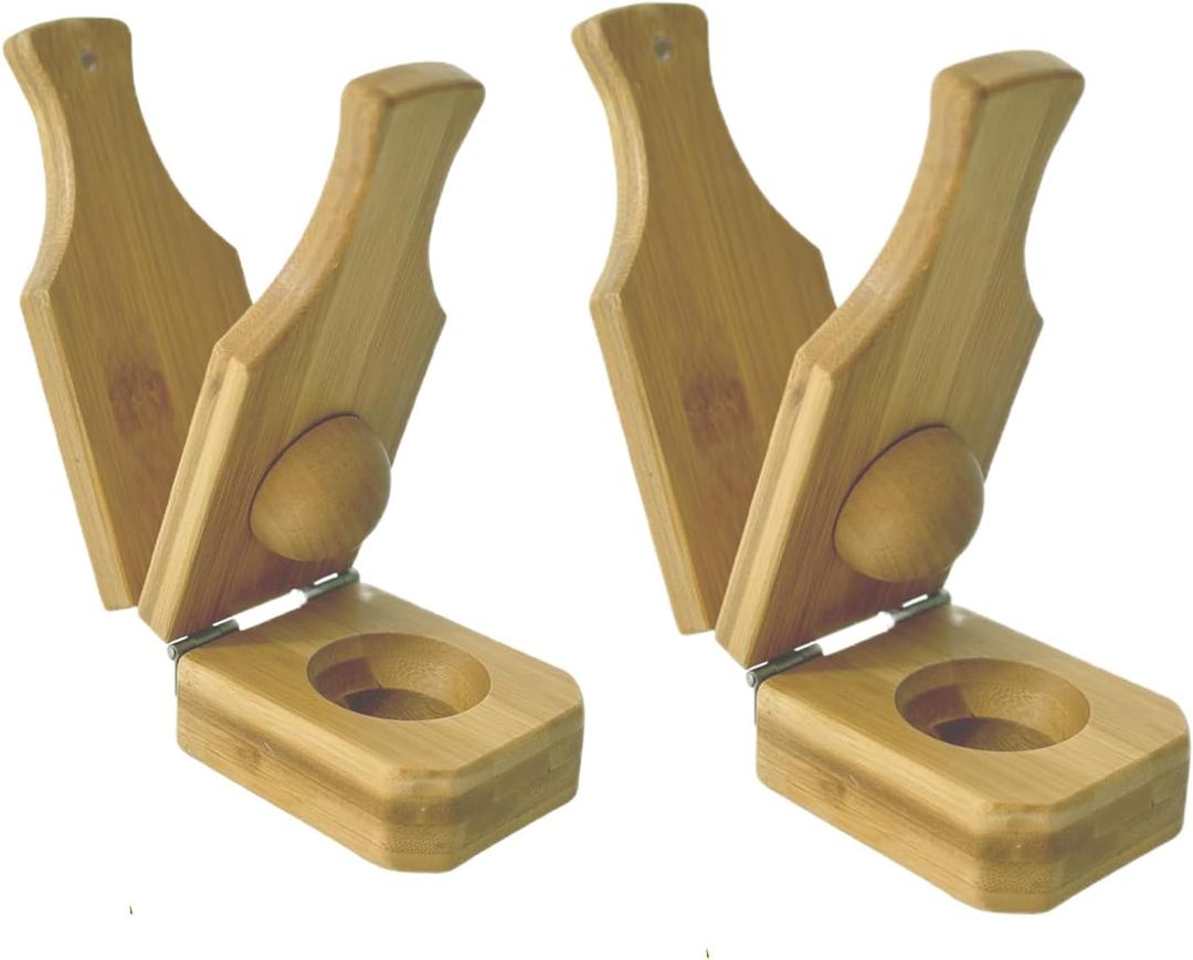 Bamboo Tostonera Plantain Press Banana Smasher Maker - Authentic Caribbean Flavor, Easy to Use - Perfect for Tostones and Stuffed Plantains,6.8 * 3 * 2.36inch (2)
