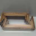 2 Set Wooden Tiered Risers Display Stands for Vendor Events,Stackable Wood Cupcake Display Stand,Farmhouse Decor Wood Dessert Table Display Set,Vendor Booth Display Items,Food Display Risers for Party