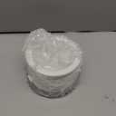 HEALTHSMART Porcelain Mortar and Pestle with Black Silicone Base