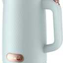 OLEGA Electric Kettle - 1500W Electric Tea Kettle 1.8L Stainless Steel Inner Electric Kettles for Boiling Water Auto Shut Off Boil-Dry Protection Electric Water Kettle for Coffee Tea Blue