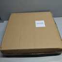 Solid Wood Side Table, End Table,Coffee Table with Wheels, Bedroom Mid Century Modern Nightstands,Easy Assembly(Walnut)