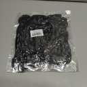 BEACE Silk Satin Lined Pre-Tied Turban Durag Head Wrap for Men & Women, Halo Turban Skull Cap Bonnet Hair Cover for Sleeping (0, Black/Dark Gray)