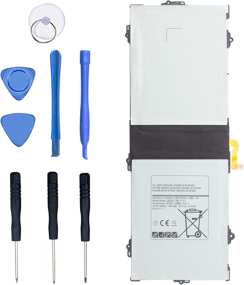 EB-BW720ABE EB-BW720ABA Battery Compatible with Samsung Chromebook Plus V2 XE520QAB XE521QAB K01US K02US K03US, Chromebook 4 4+ XE310XBA XE350XBA, Galaxy Book 12" SM-W720 SM-W723 SM-W727V AA-PBMN2HO