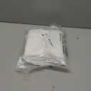 Homaxy 100% Cotton Waffle Weave Kitchen Dish Cloths, Ultra Soft Absorbent Quick Drying Dish Towels, 12 x 12 Inches, 6-Pack, White