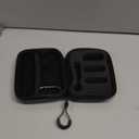 Plaud NotePin Case, Water Resistant Portable lightweight Plaud NotePin Storage Bag for all accessories with lanyard and organization foam, Grey