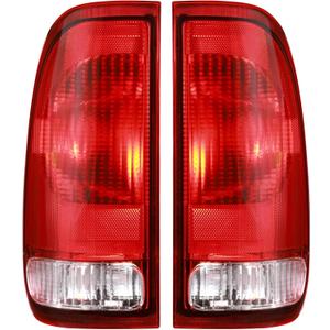 Boine Tail Light Compatible With 1997-2003 Ford F150 1999-2007 F250 F350 F450 F550 Super Duty Driver and Passenger Side Rear Light Brake Lamps
