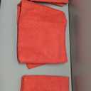 The Rag Company - Premium FTW Microfiber Cleaning Towels for Glass, Windows, Mirrors, Polished Surfaces - Streak-Free, Scratchless, 16" x16, Pink, 3-Pack