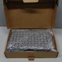 OTHWAY Square Shower Mat, 27"x 27" Extra Large Shower Mats for Inside Shower, TPE Anti Slip Shower Mat with Suction Cups Drain Holes, Machine Washable Shower Floor Mat (Grey)