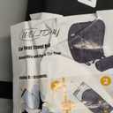 Padded Car Seat Travel Bag Compatible with Doona, Infant Car Seat Travel Bag, Foldable Car Seat Stroller Gate Check Bag for Airplane (Midnight Black)