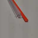 Shower Door Bottom Seal, 2 PCS 3/8" x 36" Shower Door Sweep for 3/8 Inch Glass, Frameless Glass Shower Door Seal Strip, Stop Shower Leaks and Create a Water Barrier