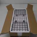 QEEIG Bathroom Shelves Over Toilet - Wall Mounted Floating Shelves Toilet Paper Storage Small Farmhouse Decor Shelf 16 inch Set of 3, Rustic Brown (019-BN3)