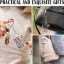 Team Appreciation Gifts for Employee Coworker Staff Bulk, Teamwork Thank You Gift Set Puzzle Piece Acrylic Keychains