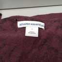 Amazon Essentials Women's Lightweight Long-Sleeve V-Neck Tunic Sweater (Large, Black Animal Print)