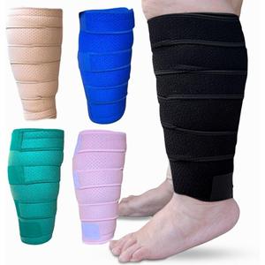 Beltwell Adjustable Calf Compression Wrap for Swelling, Edema, Lipedema  Easy Leg Compression Sleeve for Circulation, Heaviness, Pain Relief  Ideal Lymphedema Leg Wrap (Black)