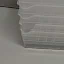 Akro-Mils 30130 Plastic Shelf Bins, Heavy Duty Storage Bins for Garage, Closet, and Drawer Organization, 12-Inch x 6-1/2-Inch x 4-Inch, Clear, 12-Pack