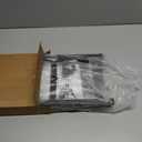 Expandable Shoe Rack - 18.5''- 47'' Adjustable Shoe Rack for Closet, 3 Tier Long Shoe Shelf Storage for 18 Pairs Shoe and Boot, Sturdy Metal Shoe Organizer for Entryway, Garage, Black