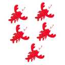 EXCEART 5pcs Crawfish Hairpin Lobster hair clip Cartoon hair clip kid hair clips women's hair clips Hair Barrette For Girl Clips For Hair Crab hair accessories Headband decorate child (1 Count (Pack of 1))