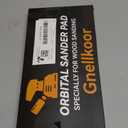 Sander Pad for Milwaukee, 2 Pack 5 Inch 8 Hole Orbital Sander Pad for Milwaukee 6021-21 6034-21 2648-20 2648-21 5" Random Orbit Sander Replacement Hook and Loop Backing Pad for Part Number 51-36-7100