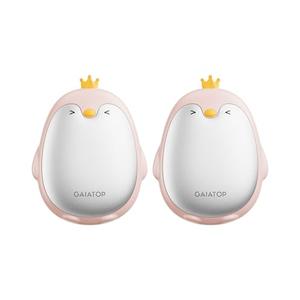 Gaiatop Magnetic Hand Warmers Rechargeable 2 Pack, 3 Settings Cute Pocket Penguin, Fast Hot Hands Reusable Portable Electric Heater for Camping Hunting Golf, Stocking Stuffers Gifts for Women Men