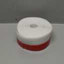 TORRAMI Wide Silicone Weather Stripping 3 inch Width 20 Feet Length, Draft Stopper Seal for Barn and Garage Door Under Bottom,Top, Sides, White