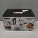 Mueller Pro Multi-Blade Spiralizer, Zucchini Noodle Maker, Vegetable Slicer Zester Chopper Dicer, ProQuality, Only Model to Make Round Veggie Pasta, Not Flat Julienne Noodles