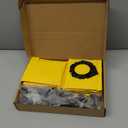 Remerry 10 Pcs Vintage Picture Frame Antique Mini Frame Small Photo Display Miniature Tiny Resin Jewelry Display 4 Inch Black Plastic Stand for Home Wedding (Black)