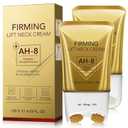 AH8 Firming Neck Cream, Neck Firming Cream for Crepey Skin Body Care Comfort, Contains Hexapeptide, Moisturizing, Tightening Lotions Skin Repair for Women, Suitable for All Skin Types - 2 Packs (8.46 Fl Oz (Pack of 1))