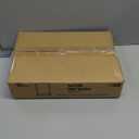 EHWINE 4 Pack Acrylic Sign Holder 8.5 x 11, Double Sided Gold Picture Frame Stand up Table Top Sign Holders, Clear Display Stand Menu Flyer Holder for Wedding Party (Provide Non-slip Mats)