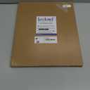 Lecloud Orange Sheer Curtains 90 Inches Long 2 Panels, Light Filtering Voile Airy Curtains, Balance Light Privacy Window Treatments with Rod Pocket for Bedroom Living Room, Each 42" W x 90" L