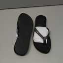 REEF Womens Sandals Star Cushion | Fashion Flip Flops for Women (Black) Size 8