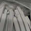 Putros Metal Arch Backdrop Stand White Wedding Backdrop Stand Set of 2 (7.2FT,6FT) Square Arch Frame for Birthday Party Graduation Ceremony Decoration